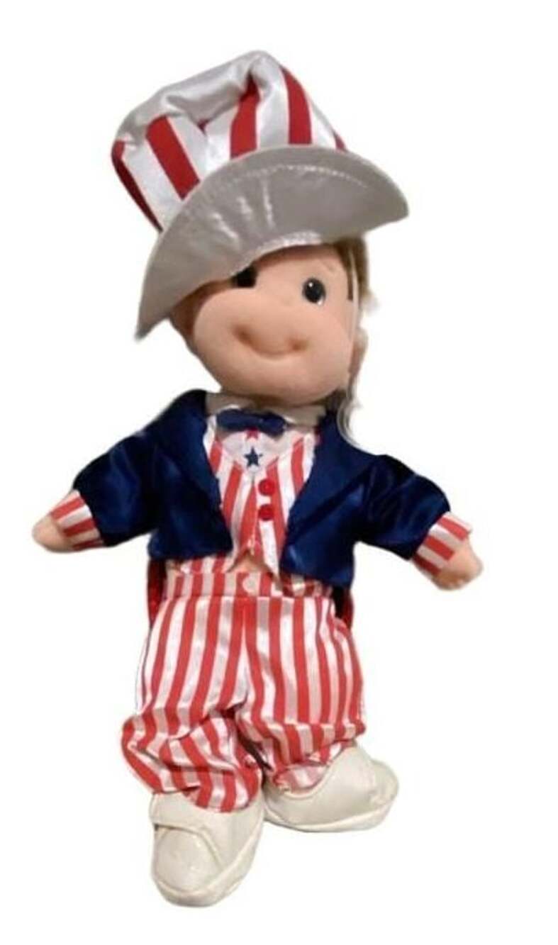 “Buzz” Uncle Sam Doll With Outfit TY Babies